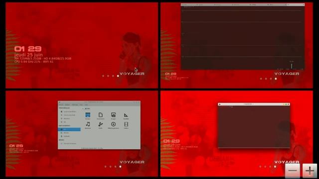 Voyager X8 Switch Kwin/Xfwm4 смотреть онлайн