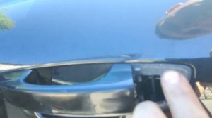 Как снять наружную ручку двери VW Touareg ( VW ,SKODA)