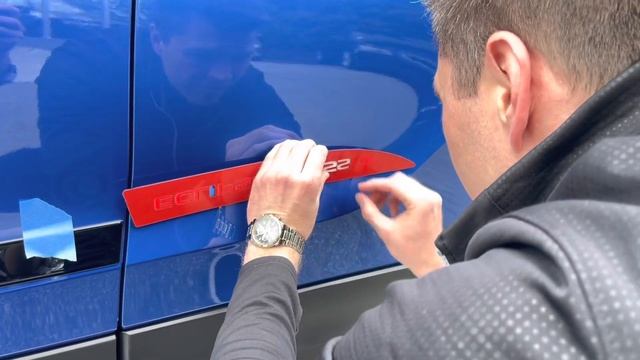 2023 Eclipse Cross - side molding installation process! смотреть онлайн