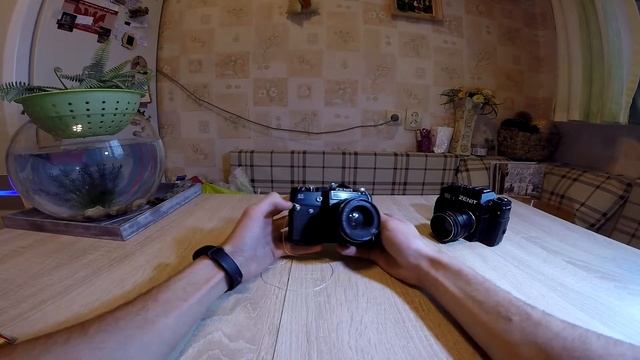 Обзор фотоаппарата Зенит-122. Зенит-11.Плёнка. смотреть онлайн