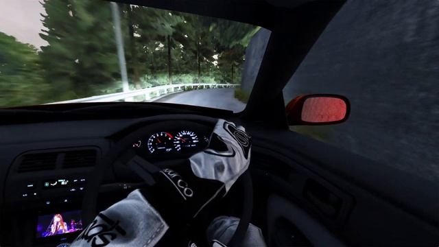 The HARDEST Touge On Assetto Corsa!? Taking the ISM S14 out! смотреть онлайн