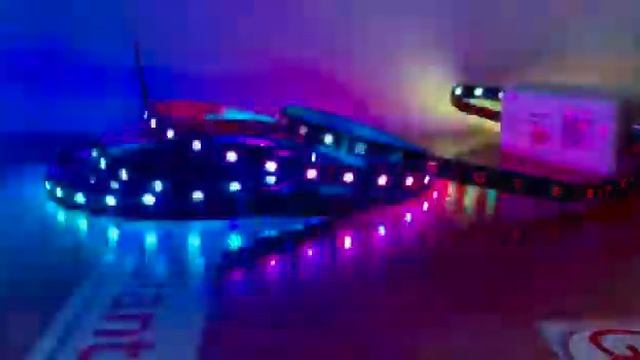 Цветомузыка с адресной светодиодной лентой смотреть онлайн