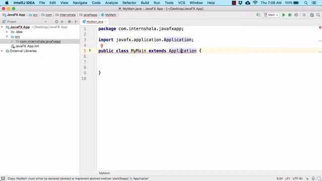 2.1 First Java App - Create first App [learn JavaFX] смотреть онлайн