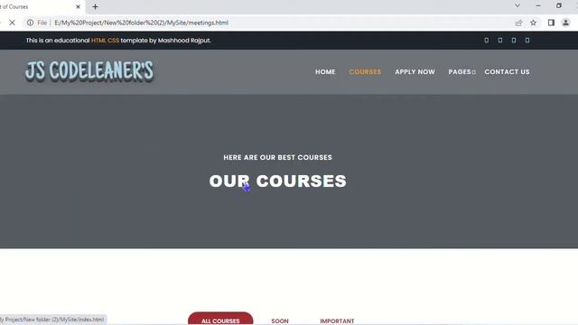 Responsive Site Only HTML CSS and JAVASCRIPT 2022 смотреть онлайн