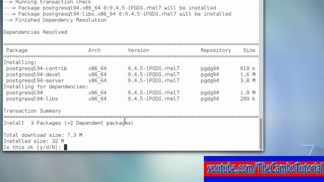 How to install Postgresql 9.4 and Set Path ecpg in CentOS 7 смотреть онлайн