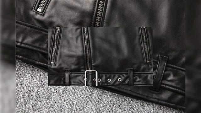 Куртка из магазина C&C Factory Store. Байкерская куртка из воловьей кожи. Бренд: VANLED. Байкерска смотреть онлайн