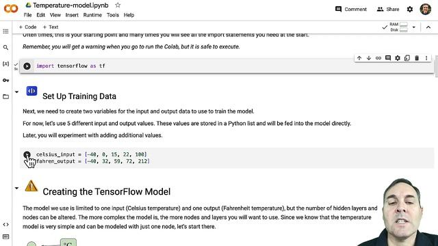 Temperature Model Colab - part 1 смотреть онлайн