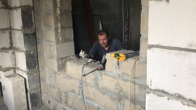 Дверь на веранду | выпиливаю проем ? | закладываю проем смотреть онлайн