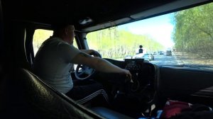 Рабочие будни . Работа по городу на 10 тоннике . FREIGHTLINER M2