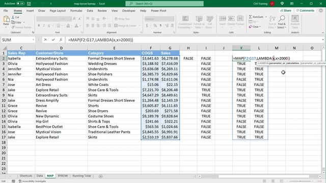 Excel MAP, BYROW, BYCOL Functions - LAMBDA Array Formulas in Excel & Google Sheets смотреть онлайн