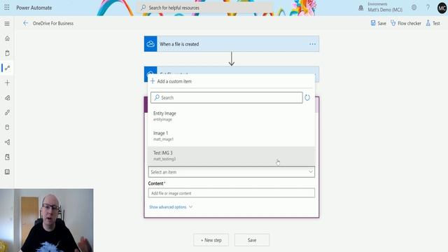 Flow Actions: OneDrive for Business - Get File Content смотреть онлайн