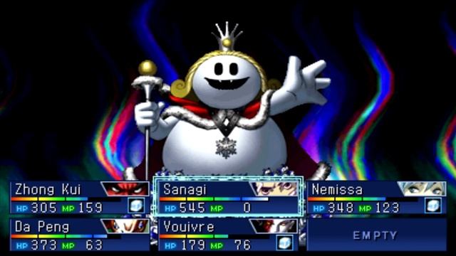 Shin Megami Tensei Devil Summoner Soul Hackers Boss King Frost [HARD] смотреть онлайн