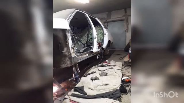 Замена порогов и ремонт днища на ваз 2111 смотреть онлайн