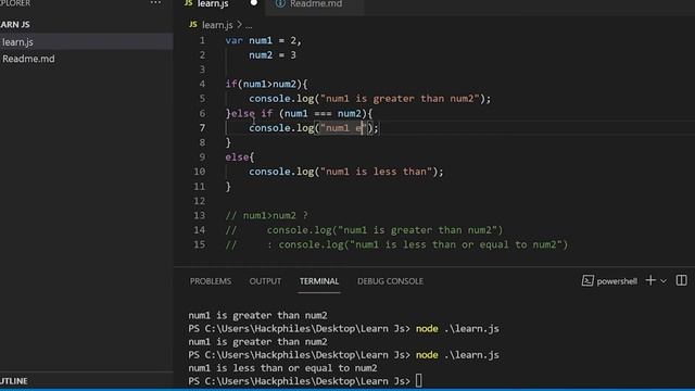 Ternary operator in javascript | 30 days of javascript | malayalam | Hackphiles смотреть онлайн