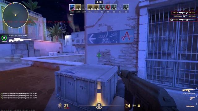 (A NEW DUST2) CS2 Workshop Maps - De_Dust2_Night_Gylala