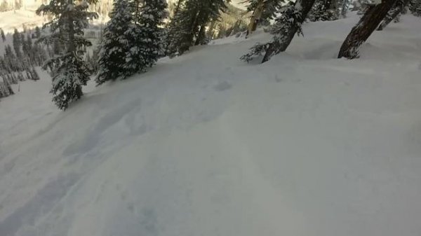 Snowboarding with Greg