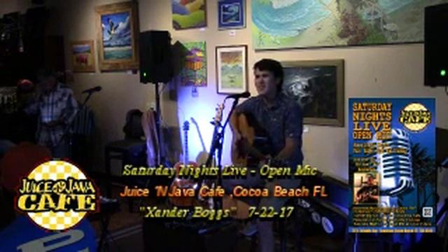 Xander Boggs @ Juice 'N Java Open Mic 7.22.17 смотреть онлайн