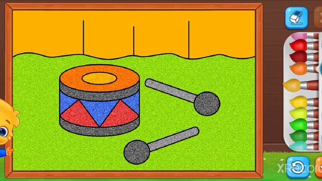 Drawing pictures for children.Colorize pictures/Рисование картинок для детей.Раскрашивать картинки смотреть онлайн