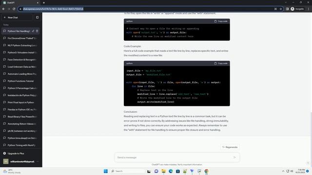What s wrong with my code to read and replace python text file line by line смотреть онлайн