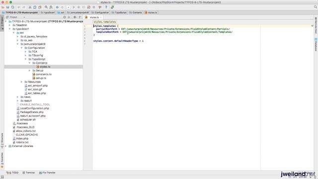 TYPO3 8 LTS Musterprojekt 06 Die Template Extension im Überblick смотреть онлайн