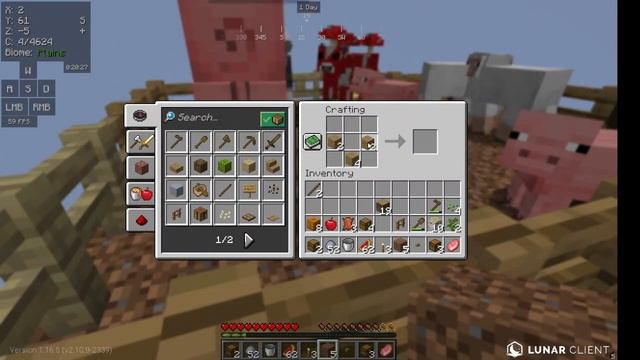 Minecraft Oneblock episode 1 смотреть онлайн
