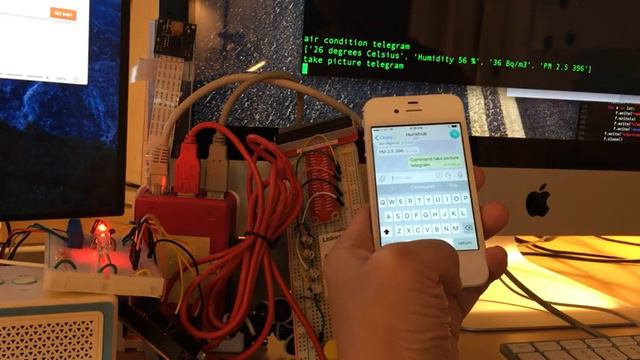 Fetching information at home over Telegram. смотреть онлайн