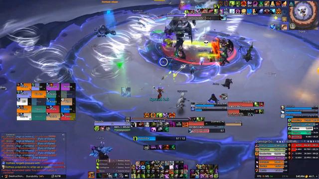 World of Warcraft - Mythic Dathea | Destruction Warlock PoV смотреть онлайн