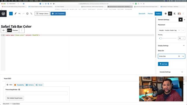 How to Set a Custom Safari 15 Color смотреть онлайн