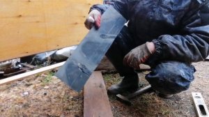ремонт гнилого ПОРОГА НА ОКЕ в домашних условиях , часть 2