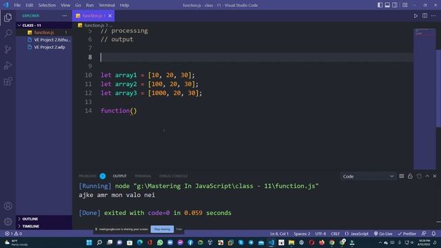 JavaScript Function and ForEach Loop || Part - 11 || JavaScript Bangla Tutorial - W3codevs смотреть онлайн