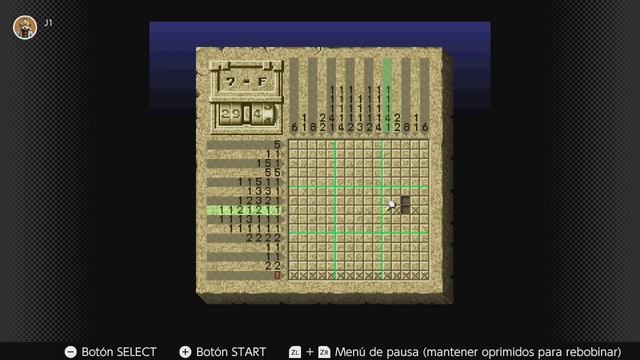 Mario's Super Picross - Level 7 / E - F смотреть онлайн