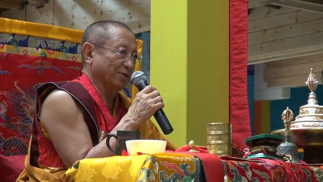 Чокьи Ньима Ринпоче провел инаугурацию Тубтен Линга смотреть онлайн