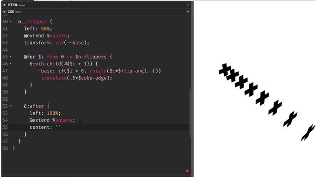 Cube Swimmers - pure CSS 3D animation loop using CSS variables смотреть онлайн