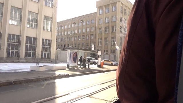 Поездка на трамвае 71-623-02 №2651 №9 Белорусский вокзал-МИИТ-Белорусский вокзал смотреть онлайн