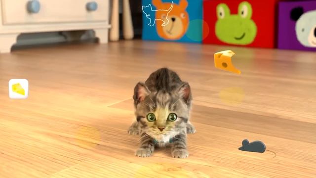 Маленький КОТЕНОК - Мини игры для кота #ПУРУМЧАТА смотреть онлайн