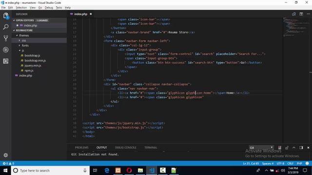 PHP ORACLE SHOPPING CART with BOOTSTRAP 3 (PART-1) смотреть онлайн