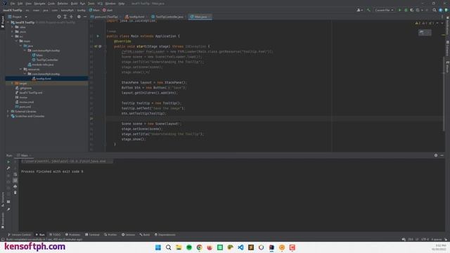 JavaFX ToolTip Tutorial For Beginners смотреть онлайн