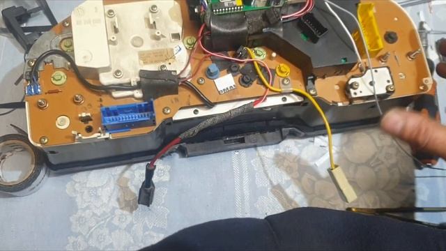 Перенос БК Штат х1 в приборку Ауди 80 б4, эбу м73. смотреть онлайн