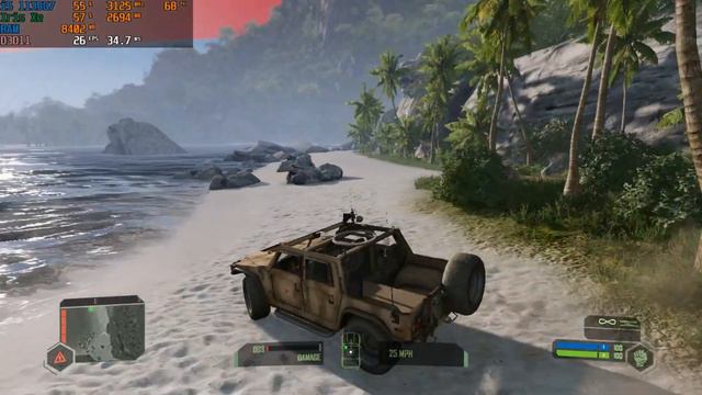 Crysis Remastered on iRIS Xe - i5 1135G7 смотреть онлайн