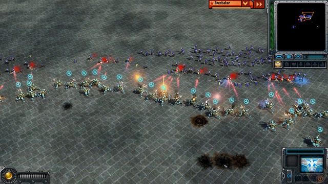 Red Alert 3 #2 : 1000 Imperial Warrior VS 100 Sickle смотреть онлайн