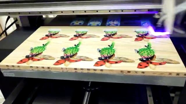 TECJET 6090 uv flatbed printer video for you! смотреть онлайн