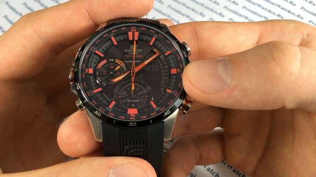 Наручные часы Casio EDIFICE ERA-300B-1A - видео обзоры | Watch-Forum.RU