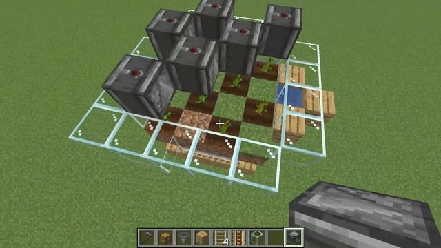 Автоферма арбузов в майнкрафте. Майнкрафт