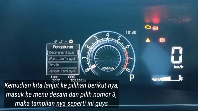 Cara Setting Desain Welcome MID Toyota Raize