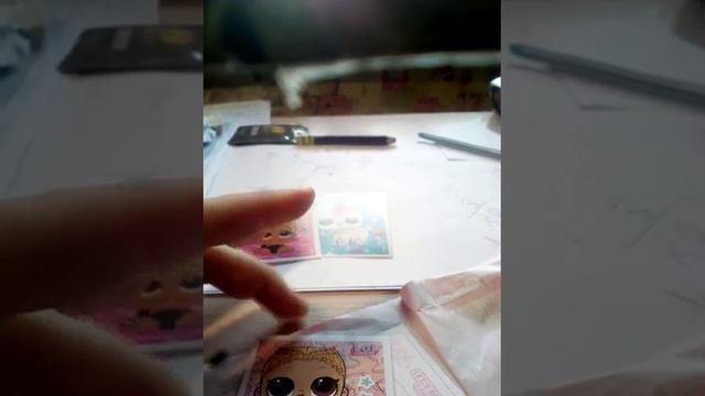 Новинка !!! Лол наклейки и карточка ! От Панини ! смотреть онлайн