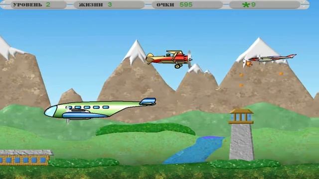 Игра Бравый Пилот - игра для смелых и отважных // Brave Plane - скачать игру бесплатно смотреть онлайн