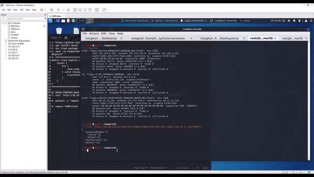 Log4J2 Vulnerability Exploitation Demonstration смотреть онлайн