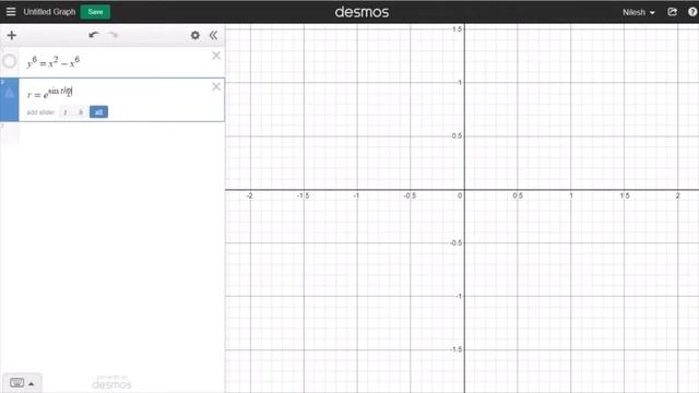 Butterfly curve in Desmos Graphing Calculator смотреть онлайн
