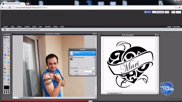 Tatuagem falsa para Instagram смотреть онлайн