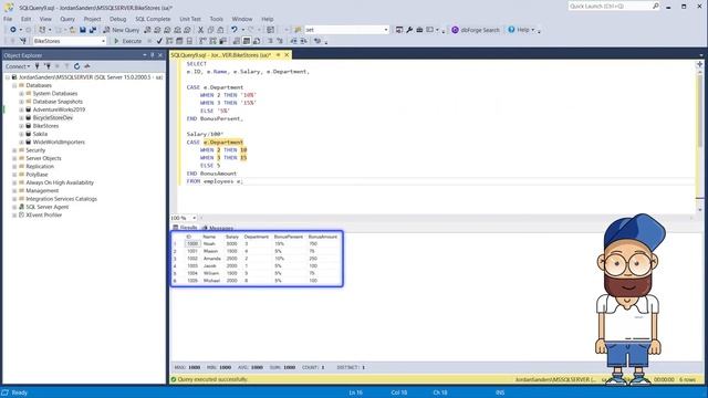 CASE Statement in SQL Server [Without Coding] смотреть онлайн